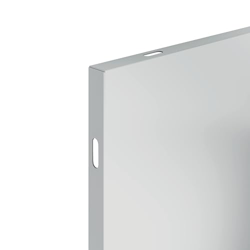Nobo 1915714 - Pizarra Magnética Infinity Sin Marco, 900 x 600mm, Pizarra Blanca Magnética, 90 x 60cm, Acero con Revestimiento UV, Pizarra Fácil de Limpiar, Blanco