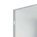 Nobo 1915714 - Pizarra Magnética Infinity Sin Marco, 900 x 600mm, Pizarra Blanca Magnética, 90 x 60cm, Acero con Revestimiento UV, Pizarra Fácil de Limpiar, Blanco