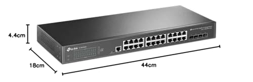 TP-Link TL-SG3428X Switch Gestionado L2 24 Puertos Gigabit 4 SFP+