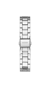 Guess Enchantment - Reloj analógico para Mujer, 32 mm de Ancho, Tono Plateado, Tono Plateado, Clásico
