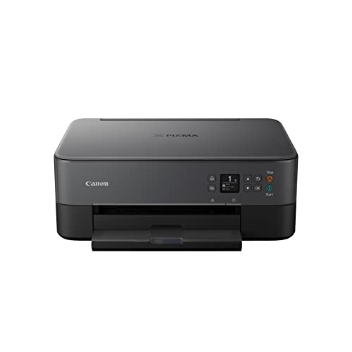 Canon Pixma TS5350i Impresora Multifunción 3 en 1, Sistema de Inyección de Tinta, Impresión, Escaneo y Copia, Wifi, Pixma Print Plant, Incluye 20 Hojas Papel Fotográfico 9 x 9, Bandeja Posterior,Negro