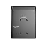 Kali Audio - SM-5-C Monitor de Estudio pasivo de 3 vías, Altavoz de Alto Rendimiento, woofer de 5 Pulgadas, Rango Medio de 4 Pulgadas, tecnología de transducción Profesional, Negro