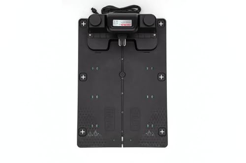 IKRA Robot cortacésped iROM 600 para céspedes de hasta 600 m², WiFi o Bluetooth, Control por App, multizona, Incl. estación de Carga & Sensor de Lluvia, 6 Cuchillas de Repuesto