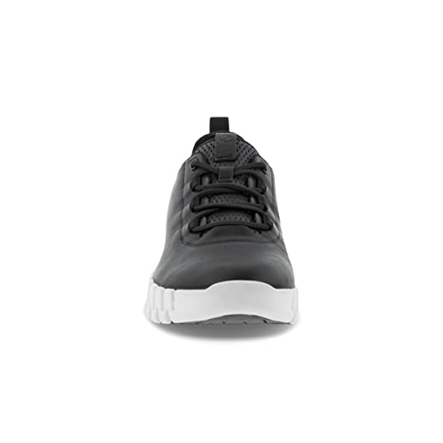 ECCO Gruuv Zapatillas para Mujer, Black Light Grey, 38 EU