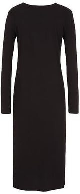 Armani Exchange Sustainable, Soft Touch Vestido Informal, Schwarz, S para Mujer