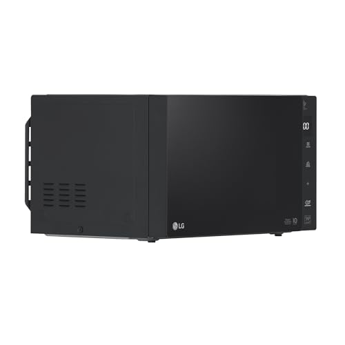 LG MH7235GPS - Microondas con Grill 2 en 1, 32L, Smart Inverter 1200 W, Panel Táctil y Giratorio, Cocina Rápida y Uniforme, Display LED, Easy Clan, Ahorro Energético, Negro