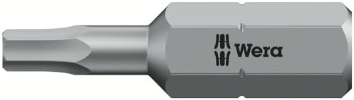 WERA-05135870001-Kraftform Kompakt W 2 - Conjunto con mango y varillas intercambiables, Tri-wing