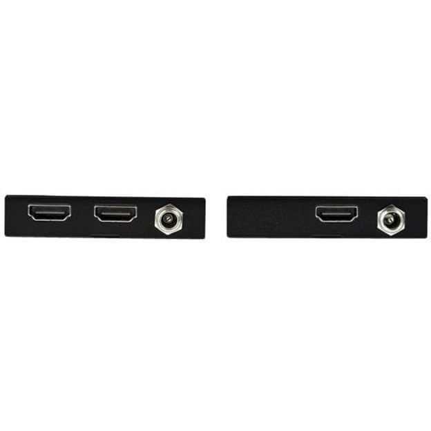 StarTech.com Juego Extensor HDMI por CAT6-4K 60Hz - Alargador HDMI Balun - con Señal hasta 50m - HDR - 4:4:4 - con Soporte de Audio 7.1