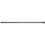 fischer 69379 UBN 8,8x1168 Negra, plástico, Cables, Bridas para Exterior, Pac de 100 uds