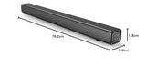 Panasonic SC-HTB100 Barra de Sonido 2.0 (HDMI, USB, Montaje Pared, Bluetooth, 45 W, Sonido Potente para TV) Negro