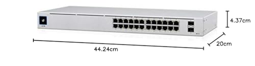 Ubiquiti Networks USW-24-POE Gen2 Switch Gestionable 24 Puertos Gigabit PoE 32W + 2 SFP