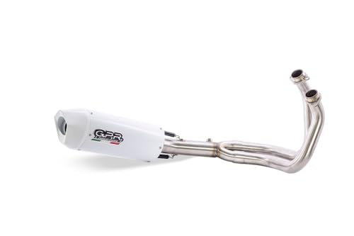 Escape marca GPR compatible con KTM LC 8 Super Adventure 1290 R 2021-2024, Albus Evo4, Escape completo homologado, suministrado con db killer extraíble, catalizador y colector