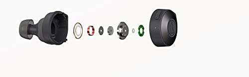 Audio-Technica ATH-CKS5TW Auriculares inalámbricos - Negro