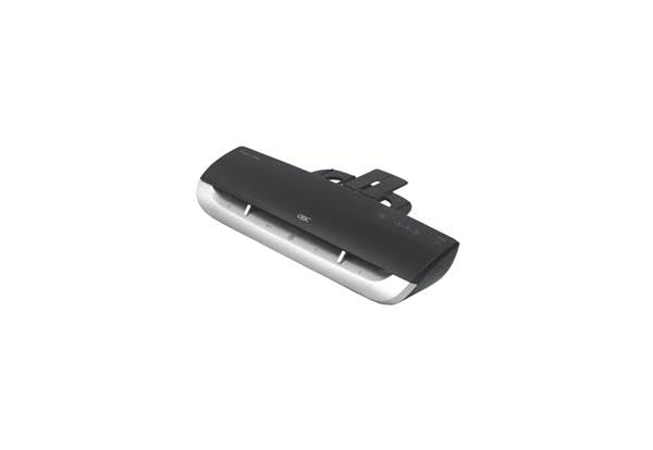 GBC Laminadora A3 Fusion 3100L, laminación de alta velocidad, 1 min. Tiempo de calentamiento, laminado en frío y en caliente, para oficina y escuela, películas laminadas de 75 a 175 micrófonos, negro/plata, 4400750EU