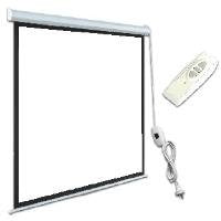 ART EL E100 16: 9 Display Elã‰Ctrico EM-100 16: 9100 221X125CM Blanco Mate con Mando A Distancia