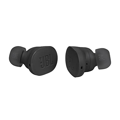 JBL Auriculares Tune Buds In-Ear, inalámbricos, resistentes al agua, cancelación de ruido y tecnología de 4 micrófonos, con batería de hasta 48 horas de duración, en negro