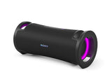 Sony ULT FIELD 7 Altavoz inalámbrico bluetooth portátil con ULT POWER SOUND y Deep Bass, altavoz X-Balanced, 30H de batería, IP67, resistente al agua, iluminación LED, micrófono, entrada para guitarra