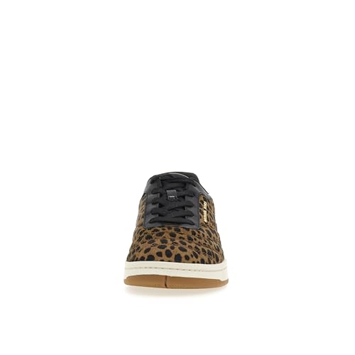 Michael Kors Pia Lace UP, Sneaker Mujer, Husk Multi, 38.5 EU