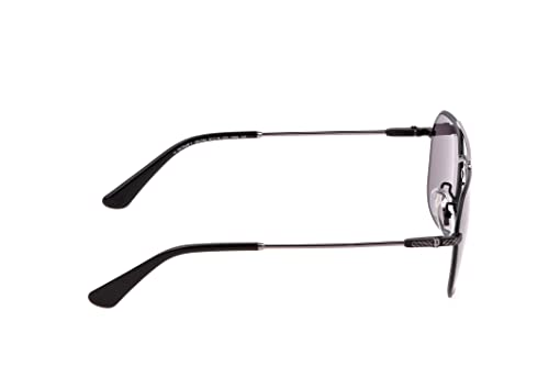 POLICE SPLF64 Gafas, Total Shiny Ruthenium, 57 para Hombre