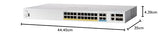 Switch gestionado Cisco Catalyst 1300-24MGP-4X, 16 Puertos GE, 8 Puertos 2,5GE, PoE, 4x10GE SFP+, protección Limitada de por Vida (C1300-24MGP-4X)