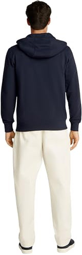 Tommy Hilfiger Hoodie con Cremallera Hombre Stack con Capucha, Azul (Desert Sky), M