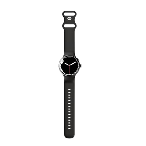 WIFIT - Reloj Inteligente WiWatch R1 Negro Android e iOS - 1.3" AMOLED - A-GPS - Monitor de sueño - Sensor de oxígeno - 100 Modos Deportivos - Autonomía de 14 días, Negro, Large, Híbrido