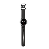 WIFIT - Reloj Inteligente WiWatch R1 Negro Android e iOS - 1.3" AMOLED - A-GPS - Monitor de sueño - Sensor de oxígeno - 100 Modos Deportivos - Autonomía de 14 días, Negro, Large, Híbrido