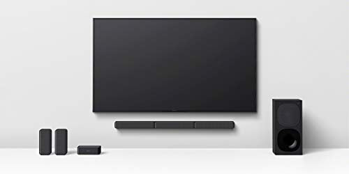 Sony HT-S40R - Barra de Sonido 5.1 (Sistema de Cine en Casa, Altavoces Traseros Inalámbricos, 600 W, Dolby Digital, Bluetooth, Sonido Envolvente), Negro