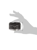 Canon Objetivo RF 50mm F1.8 STM - Lente estándar, para Retratos y Calle Incluso en Baja iluminación, Nítido, Ligero y Compacto, Enfoque silencioso, Montura RF Compatible con Sistema EOS R, Negro