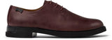 Camper Iman K200685, Zapatos con Cordones Mujer, Borgoña 033, 38 EU