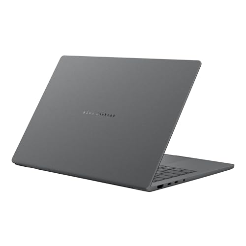 ASUS Zenbook A14 OLED UX3407RA-QD023W Copilot+ PC - Ordenador Portátil 14" WUXGA (Qualcomm Snapdragon X1E-78-100, 32GB RAM, 1TB SSD, Qualcomm Adreno GPU, Win 11 Home) Gris Islandés – Tec. QWERTY ESP