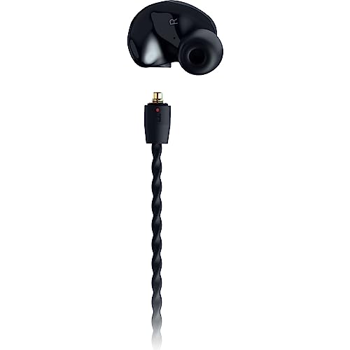 Razer Monitor intrauditivo Moray para transmisión: diseño acústico híbrido de Doble Controlador, Forma ergonómica de Perfil bajo, Aislamiento pasivo de Ruido, Cables Trenzados, Almohadillas