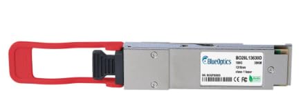 BlueOptics© QSFP28 Transceiver, LC-Duplex, 100GBASE-ER4 Lite, Singlemode Fiber, internes WDM 4x1296-1309nm, 30KM, 0°C/+70°C, DDM (BO28L13630D-BO) Marca