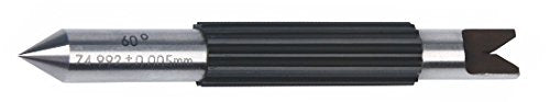 INSIZE 7384-T210 - Puntas de medición para micrometro de rosca de tornillo externo, ángulo de 55 grados, se suministra en pares, 5TPI/4.5TPI/4TPI