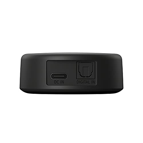 Sony WLA-NS7 Transmisor Bluetooth inalámbrico Que Activa el Sonido Dolby Atmos en Algunos Modelos de Auriculares y Neckband Sony, Negro