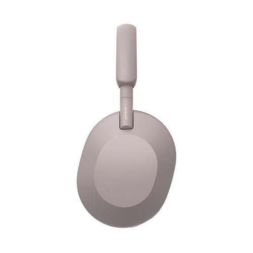 Sony WH-1000XM5 Auriculares de Diadema inalámbricos Premium con Noise Cancelling, Bluetooth, Llamadas, Hi-Res, 30 h de batería, Incluye Estuche rígido, iOS, Android - Rosa Palo