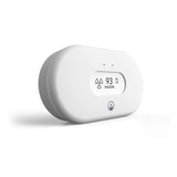 Airthings View Radon 2989 - Monitor de gas radón (gas radón, humedad, temperatura) con conexión Wi-Fi, función de hub y pantalla Calm Tech