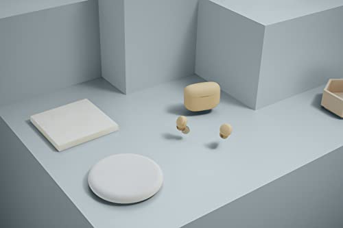 Sony Auriculares LinkBuds S True Wireless Noise Cancelling, Ultraligeros para llevarlos cómodamente Todo el día, Calidad de Llamada cristalina, hasta 20 H de batería con Estuche de Carga, Crudo