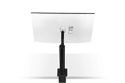 LG 32UN88A-W - Monitor 4K UHD UltraFine Ergo 32 pulgadas, 3840x2160, 60Hz, 5 ms, 1000:1, 350nit, DCI-P3 95%, 16:9, HDMI, DisplayPort, Conectividad Universal, Inclinación Ajustable, Color Blanco