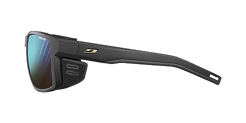Julbo Shield Gafas DE Sol, Negro/Negro, L Unisex Adulto