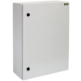 VEVOR Caja eléctrica 70 x 50 x 20 cm caja para exteriores IP65 resistente al agua y al polvo caja de conexiones con bisagras de acero al carbono laminado en frío para uso en interiores y exteriores