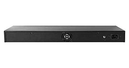 LINK LKSWPOE24L3 - Conmutador de red con 24 puertos Poe de 400 W + 4 puertos SFP Gigabit y 1 puerto de consola de capa 3