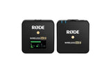 RØDE Wireless GO II Single Ultra-compact Dual-channel System with a Built-in Microphone, On-board Recording for Filmmaking, Interviews and Content Creation (Single Set)