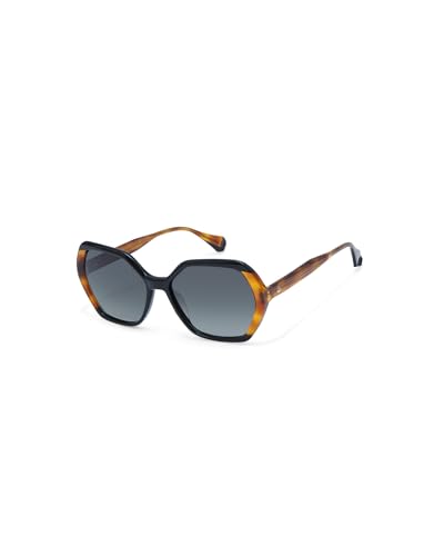 GIGI STUDIOS Thadeus Sunglasses, Black, 57mm, 47mm para Mujer