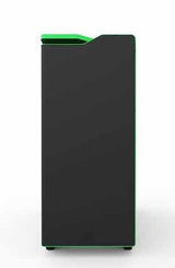VIBOX Legend 32 - Ordenador para Gaming (27", Intel i7-5960X, 32 GB de RAM, 3 TB de Disco Duro, Nvidia Geforce GTX 980 Ti SLI, Windows 10) Color Negro y Verde - Teclado QWERTY Inglés