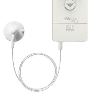 WIR electronics, eWickler Comfort Set, eW820, 3x, bobinadora eléctrica + sensor solar 1m eSo371, pantalla, para correas de 23 mm, ocultas, hasta 50 kg, tiempos de viaje ajustables, incluido enchufe de alimentación