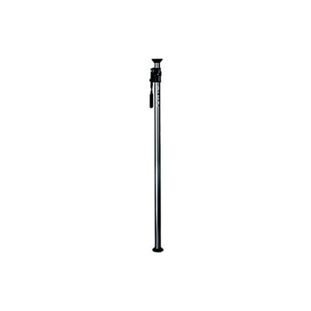 Manfrotto 076B - Monopods para cámaras, Soporte Aluminio, 1.5-2.7 m, 1.83 kg, Negro