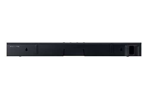 Samsung Barra de Sonido HW-C400/ZF - Subwoofer Integrado, Surround Sound Expansion (SSE), Conexión a TV por Bluetooth, One Remote Control y Modo Noche