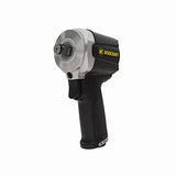 Rodcraft RC2203 - Llave de impacto neumática (1/2", 1254 Nm, 10500 rpm, manejo con una sola mano (derecha/izquierda), regulación de potencia (3 avances, 1 trasero)