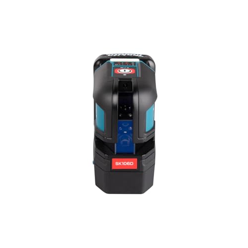 Makita SK106DZ - Cuerda de 4 puntos de cruz con láser, 50 W, 12 V, Negro, One size